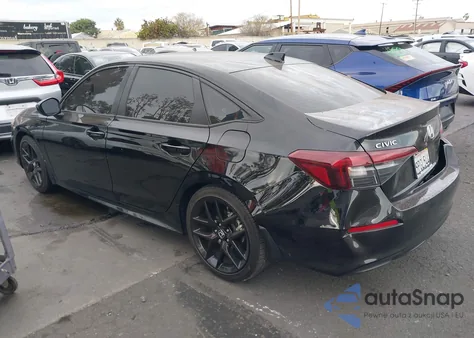 2025 Honda Civic Sport z USA, uszkodzony, nr VIN 2HGFE2F54SH533110